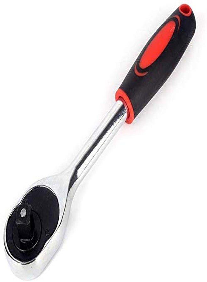 Inditrust Fixed Square 1/4 Inches Anti-slip Hand-grip Head Drive Ratchet Wrench Repair Tools - Image 4